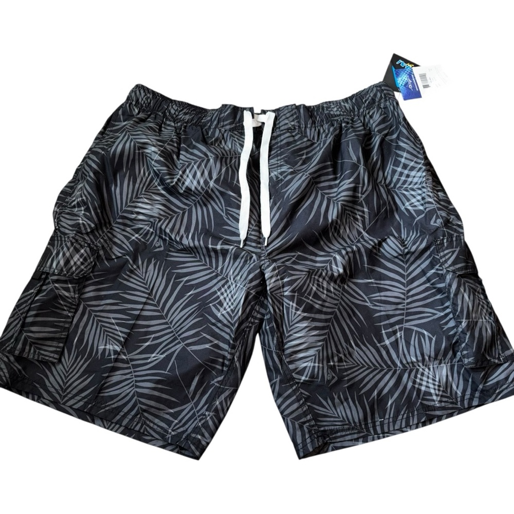 NWT Kanu Surf Men’s Swim Trunks, sz 3X - Picture 2 of 7